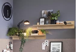 OTTO home Wandregal Moid | Holztöne