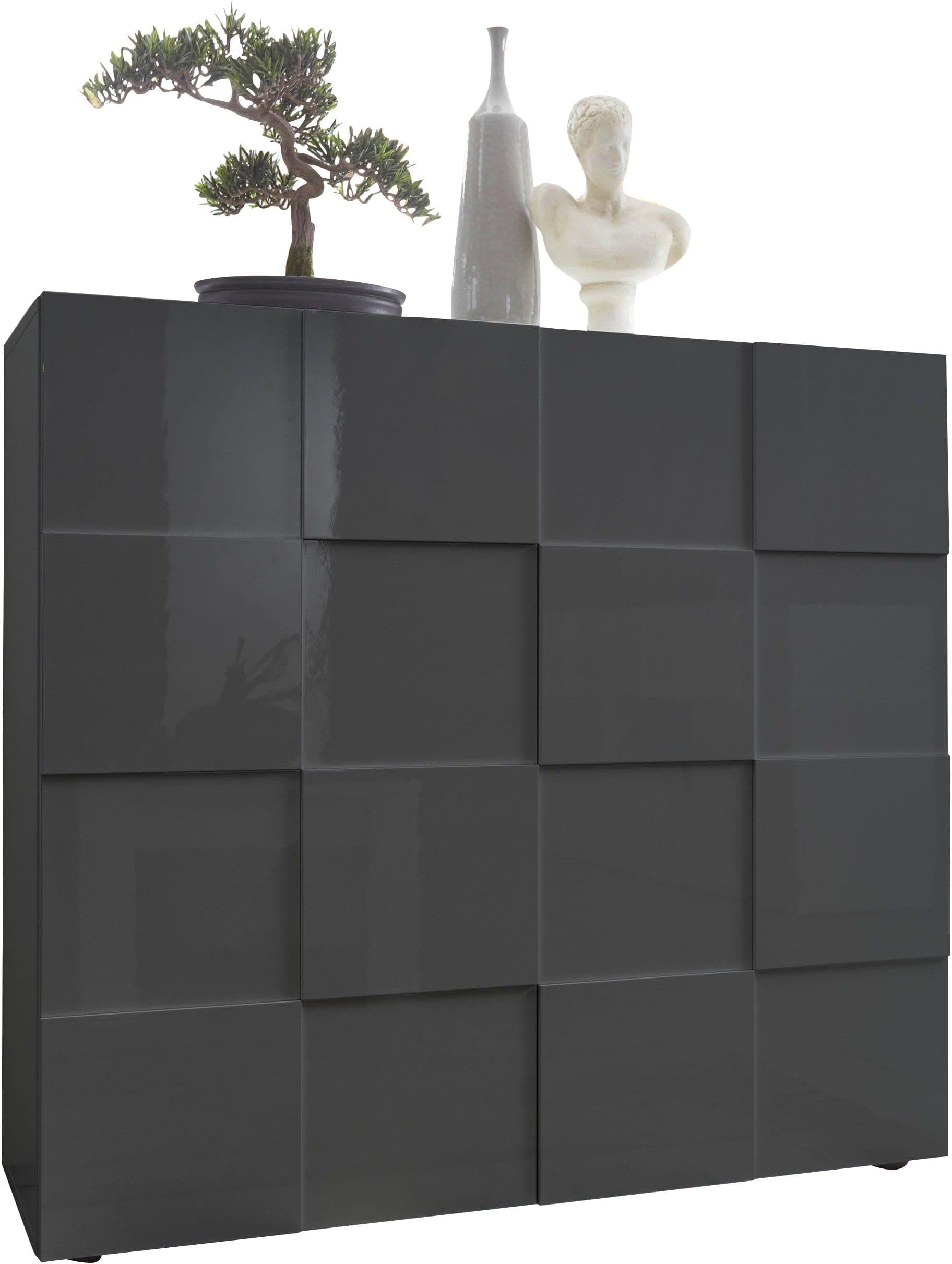 Home affaire Highboard Dama | Schwarz