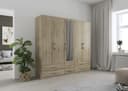 rauch Kleiderschrank HERSBRUCK | Holztöne 2