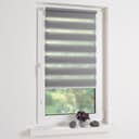 Doppelrollo Klemmfix-Duo-Rollo | Grau 2