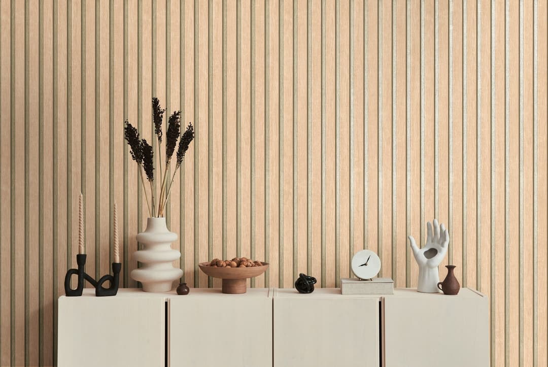A.S. Création Vliestapete Holzpaneele | Beige