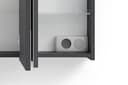 byLIVING Spiegelschrank Serie Spree | Schwarz 5