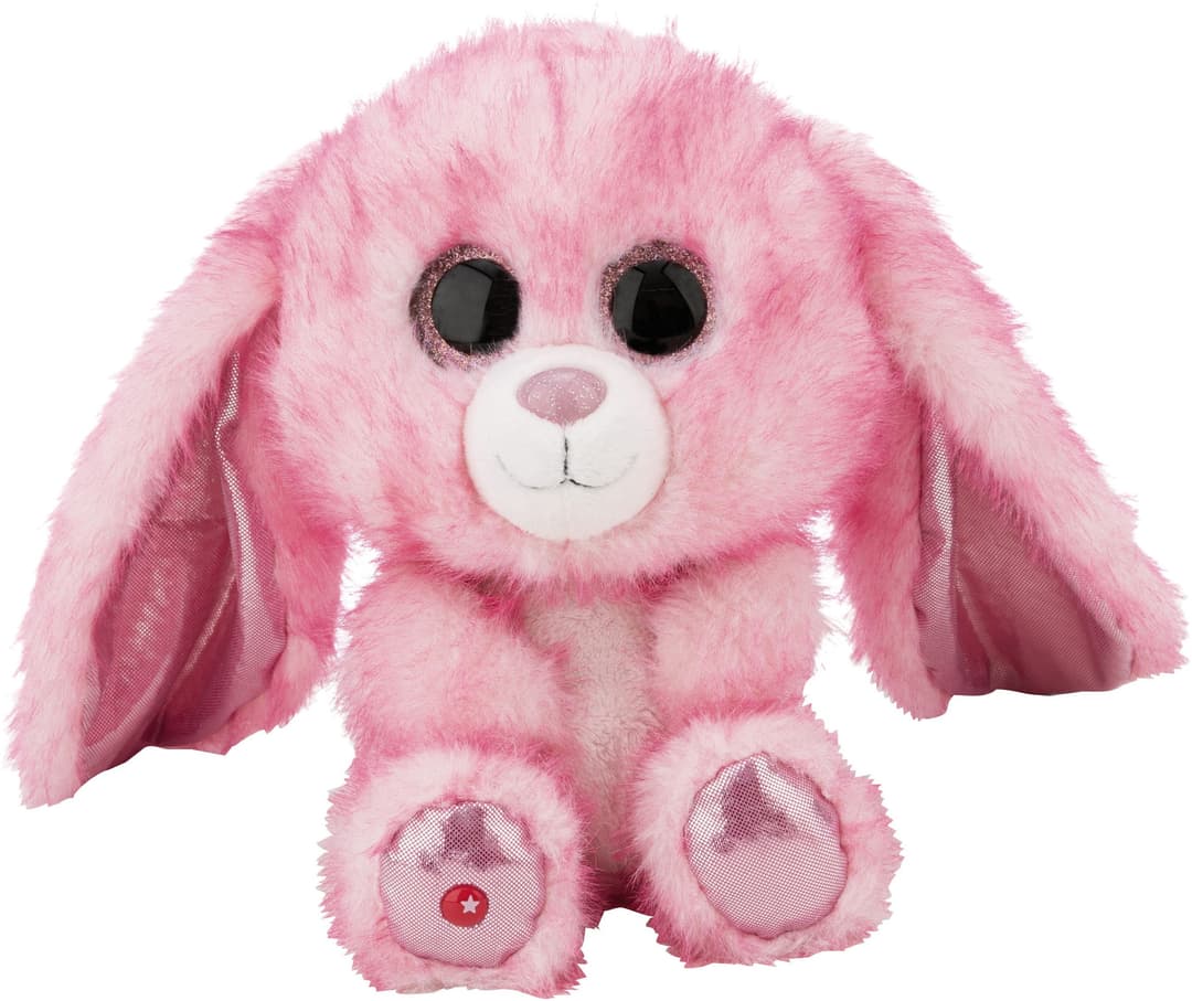 Nici Kuscheltier Glubschis Hase Flommi-Fun, 25cm | Rosa
