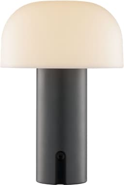 Brilliant LED Außen-Tischleuchte Mattis | Grau