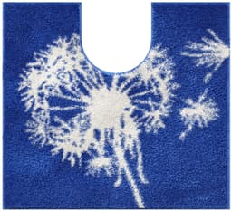 Grund Badematte Pusteblume | Blau