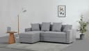 Ecksofa KILLAM | Grau