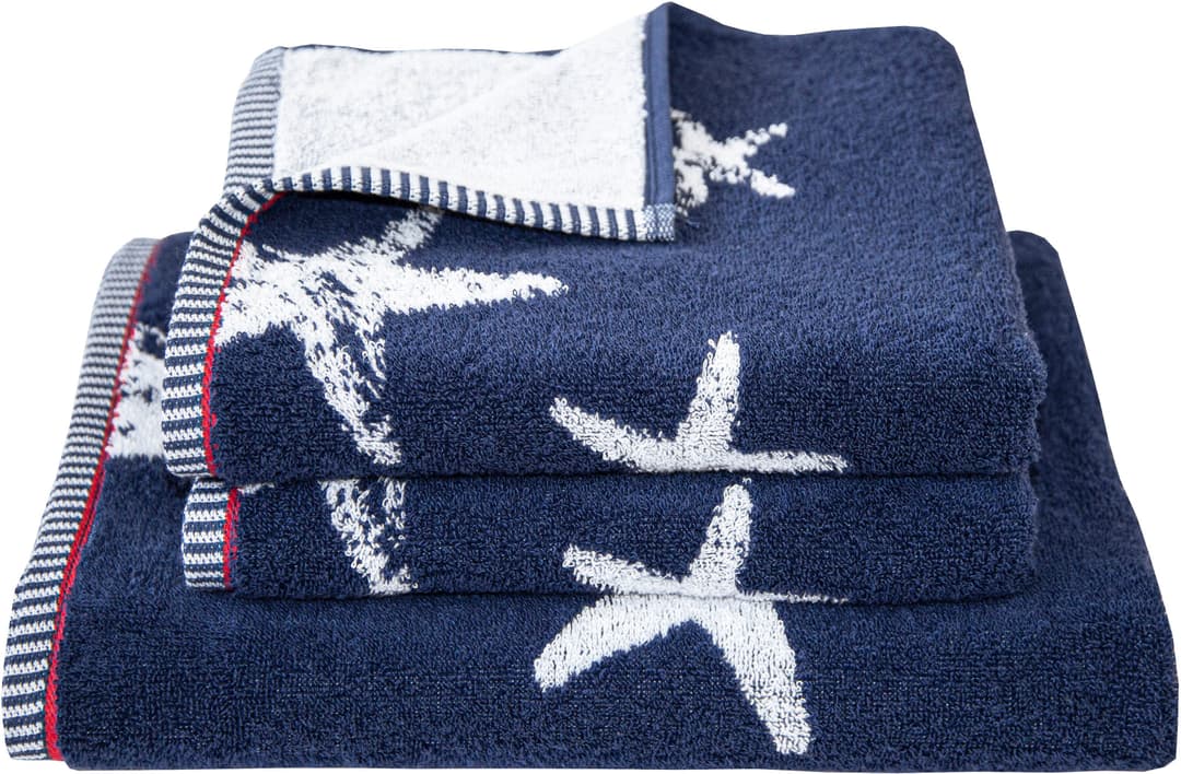 Dyckhoff Handtuch Set Maritim | Blau