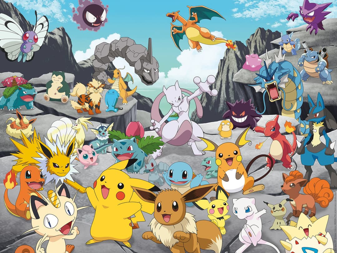 Ravensburger Puzzle Pokémon Classics | Mehrfarbig