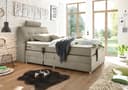 ED EXCITING DESIGN Boxspringbett Palermo | Beige