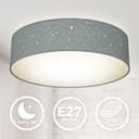 B.K.Licht LED Deckenleuchte | Grau 2