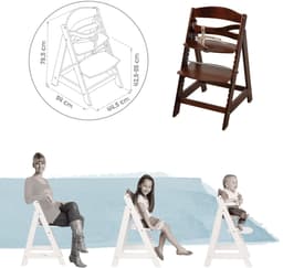 roba® Sit up III Hochstuhl | Braun