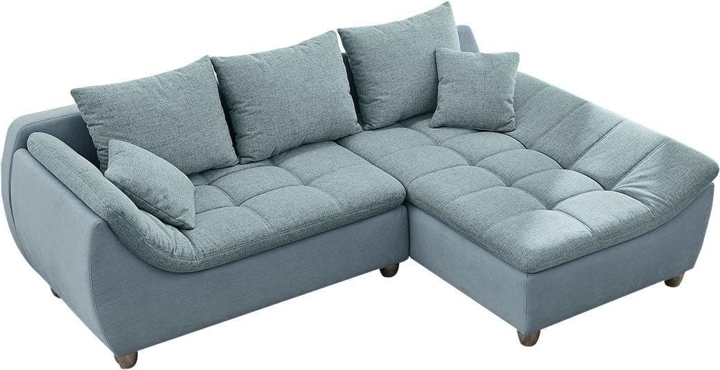 Jockenhöfer Gruppe Ecksofa Genua | Blau