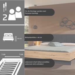 rauch Bettanlage APOLLON | Holztöne