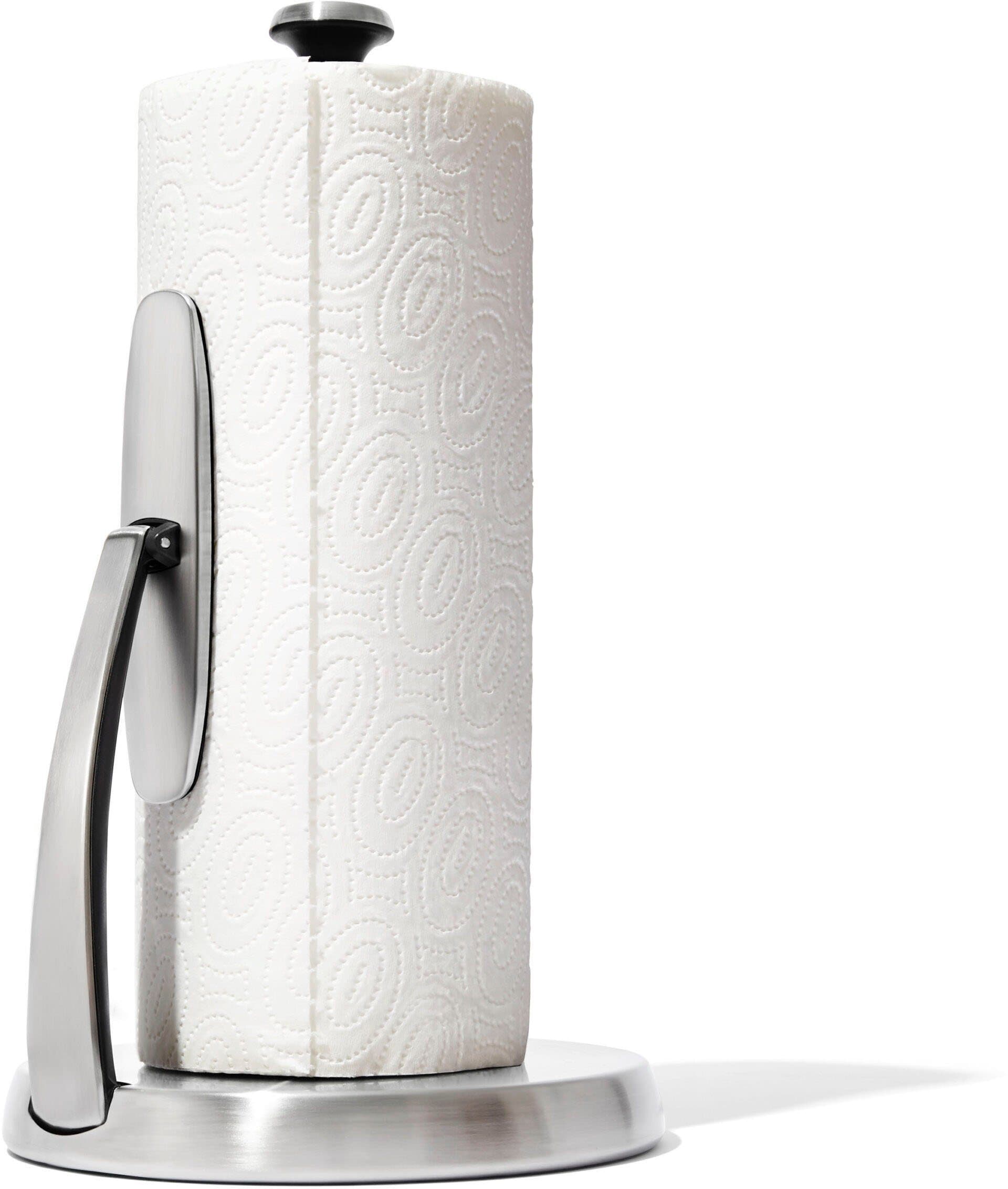 OXO Good Grips Küchenrollenhalter SIMPLY TEAR | Silber