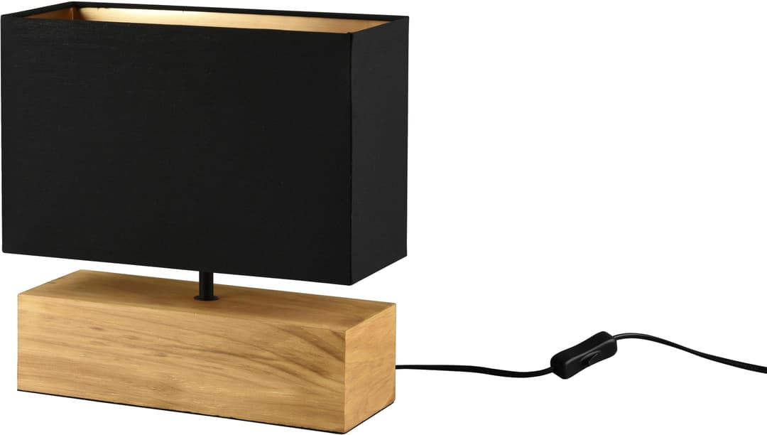 Reality Leuchten Tischleuchte Woody | Braun