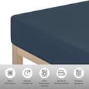 OTTO home Spannbettlaken PAPRIKA | Blau 3
