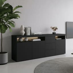 borchardt Möbel Sideboard Kapstadt | Schwarz