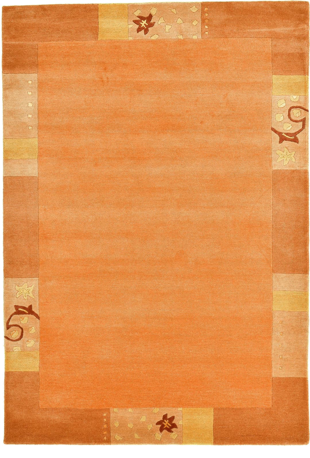 THEKO Wollteppich Royal Ganges | Terrakotta