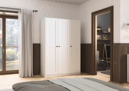 rauch YLVA Kleiderschrank | Weiß