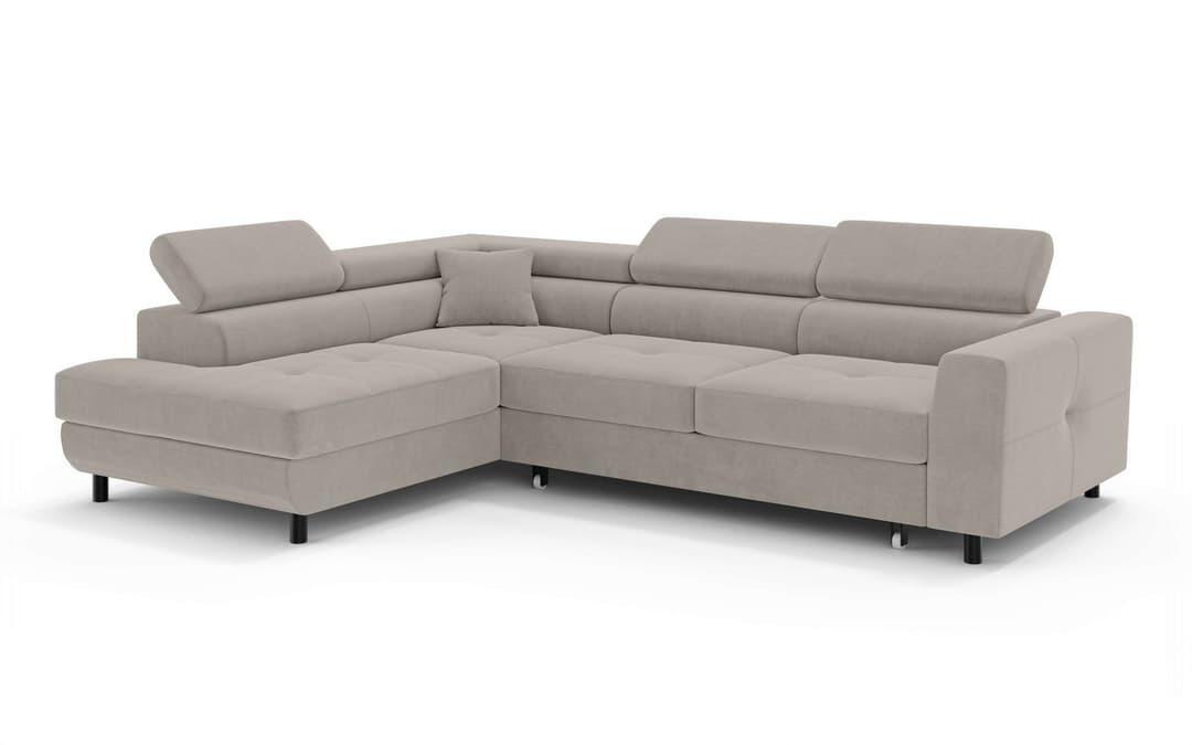 OTTO home Ecksofa AADEN Schlafsofa | Beige