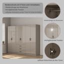 OTTO home Kleiderschrank Trento | Beige 4
