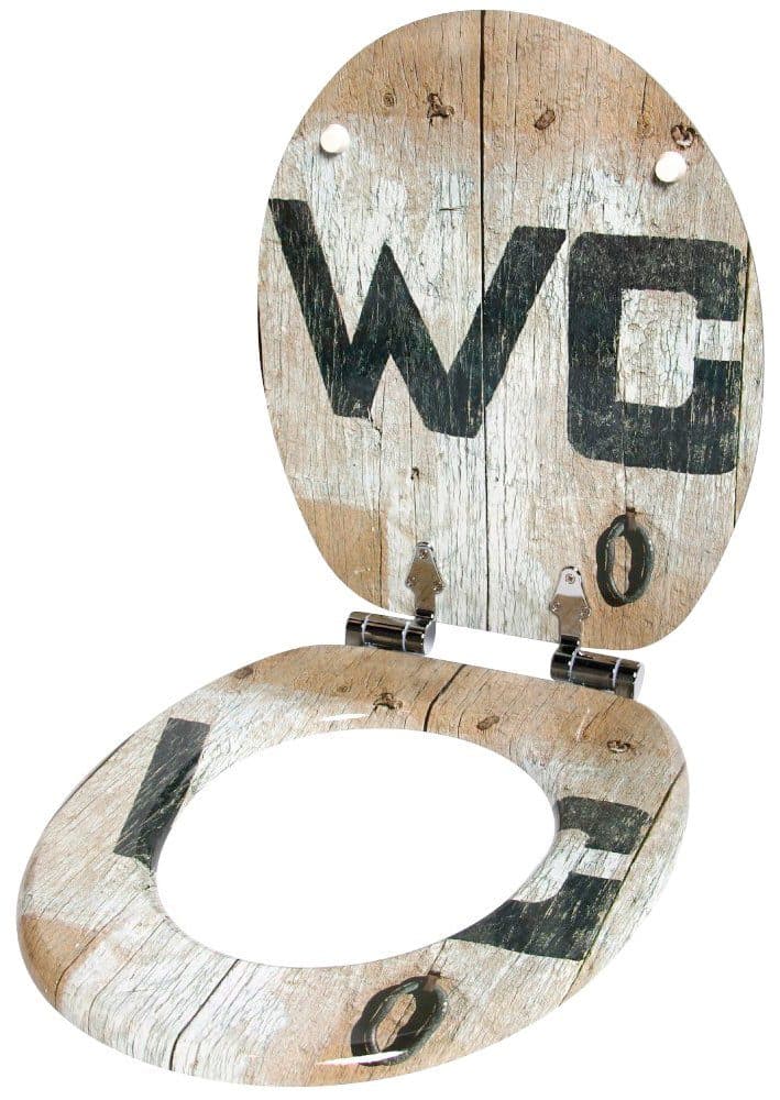 Sanilo WC-Sitz Old Style | Braun