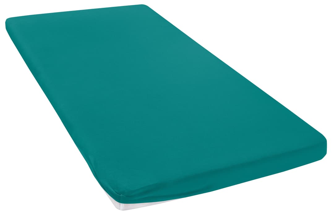 OTTO home Spannbettlaken Topper Basic | Türkis