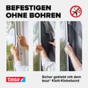 tesa Insektenschutz-Fensterrahmen Pollenschutzgitter | Schwarz 4