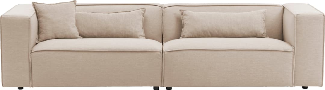 LeGer Home by Lena Gercke 3-Sitzer PIARA | Beige