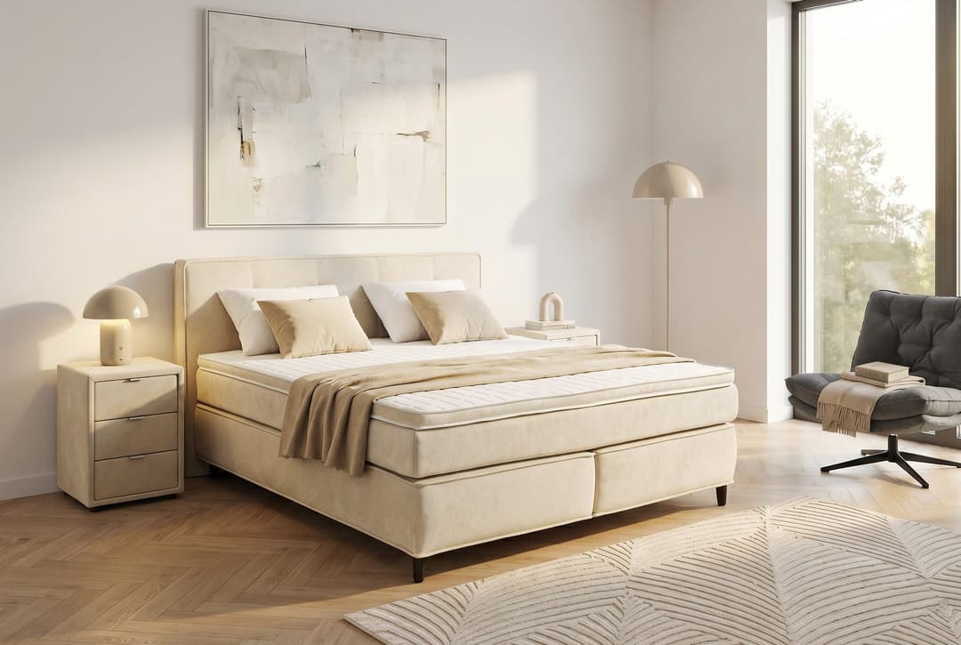 Jockenhöfer Gruppe Boxspringbett Capello | Beige
