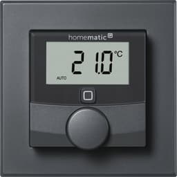 Homematic IP Heizkörperthermostat Wandthermostat mit | Grau