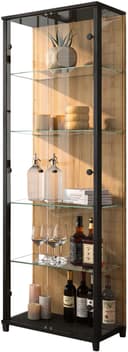 fif möbel Vitrine OPTIMA | Holztöne