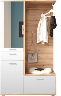 HBZ Entra Garderobe | Holztöne