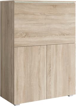 home affaire PC-Schrank Vera | Braun