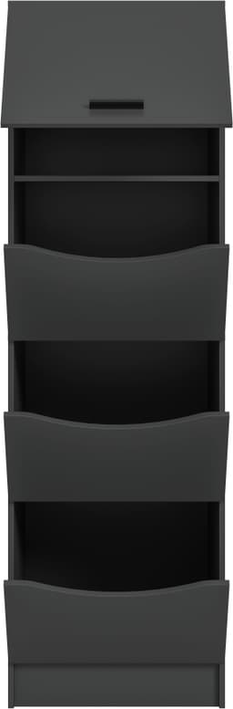 welltime Wäscheschrank FALAS | Schwarz