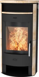 Fireplace Kaminofen Heathus MAIA Sandstein Exklusiv | Braun