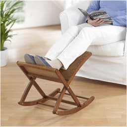 Maximex Fußhocker KOMFORT | Braun