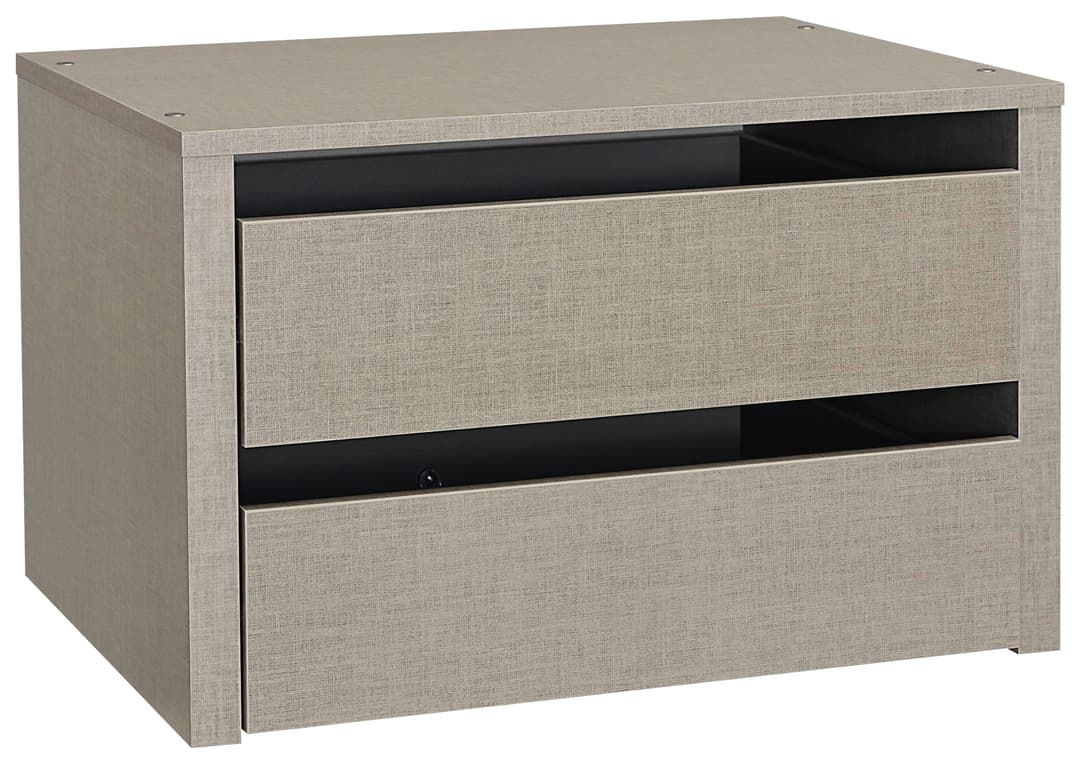 rauch Schubladeneinsatz für Rauch-Schwebetürenschränke BLUE | Beige