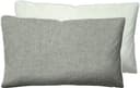 Biberna Kissenbezug Hermal Flanell | Grau