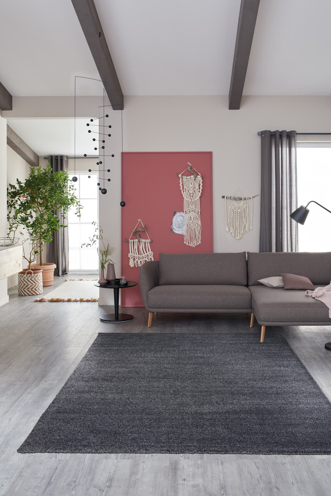 SCHÖNER WOHNEN-Kollektion Teppich Pure | Grau