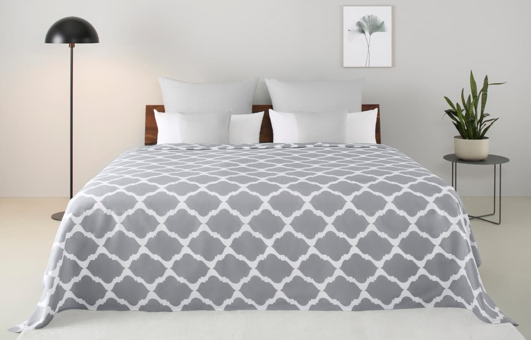 OTTO home Tagesdecke Alba | Grau