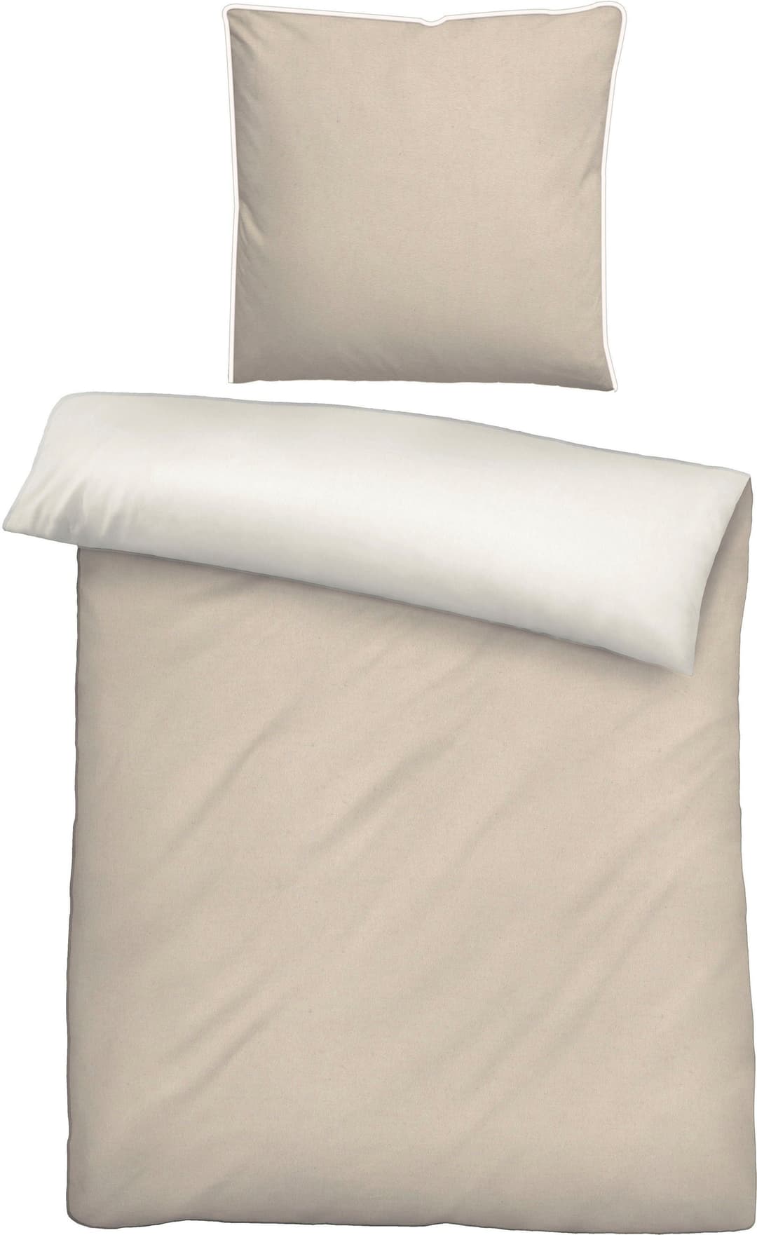 Biberna Wendebettwäsche Hermal | Beige