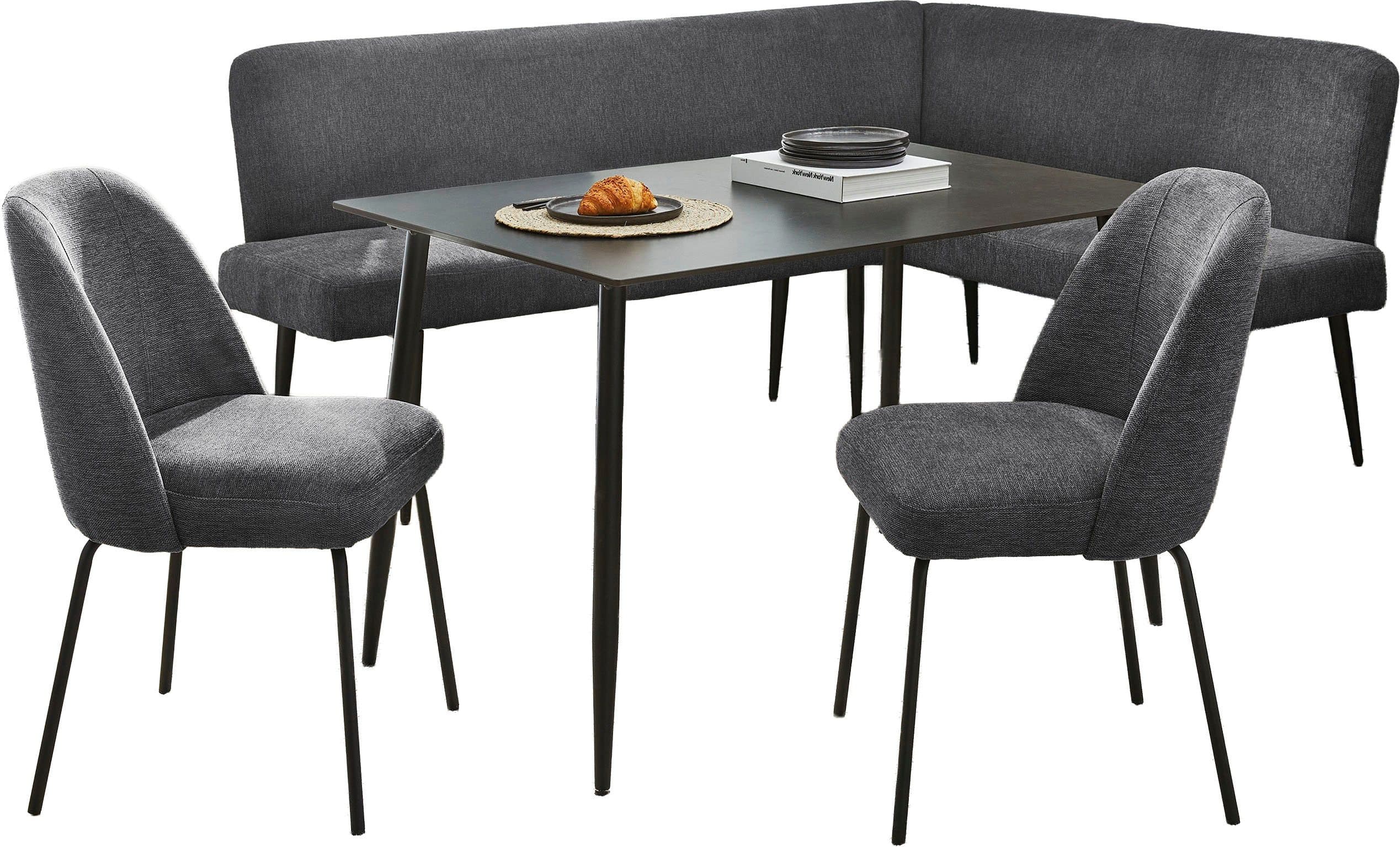 OTTO home Eckbankgruppe Melvin | Schwarz