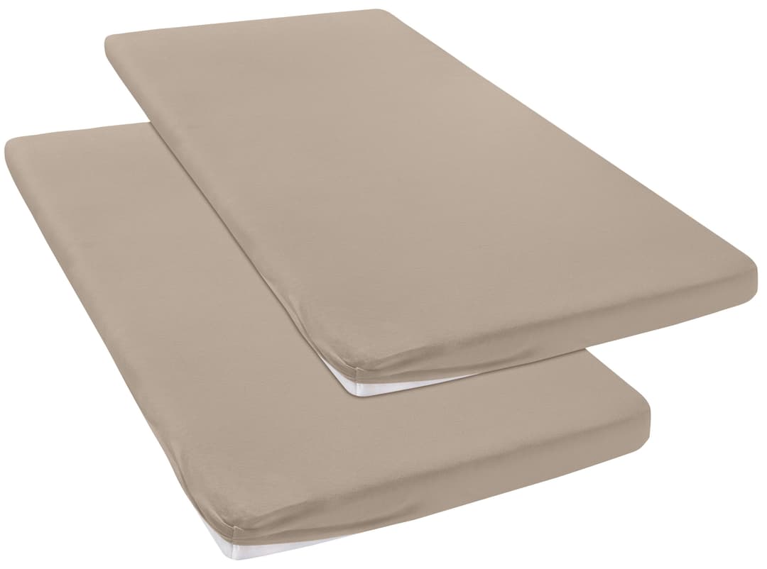OTTO home Spannbettlaken Physalis Topper COMFORT | Beige