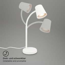 Briloner Leuchten Tischleuchte SKRIVA | Weiß
