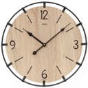AMS Wanduhr W9616SO | Holztöne