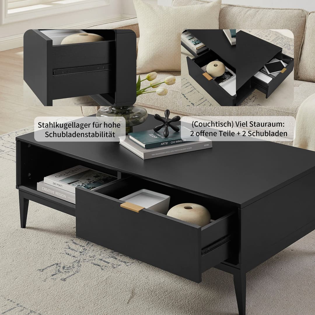 OTTO home Couchtisch Lavisha | Schwarz