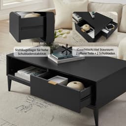 OTTO home Couchtisch Lavisha | Schwarz