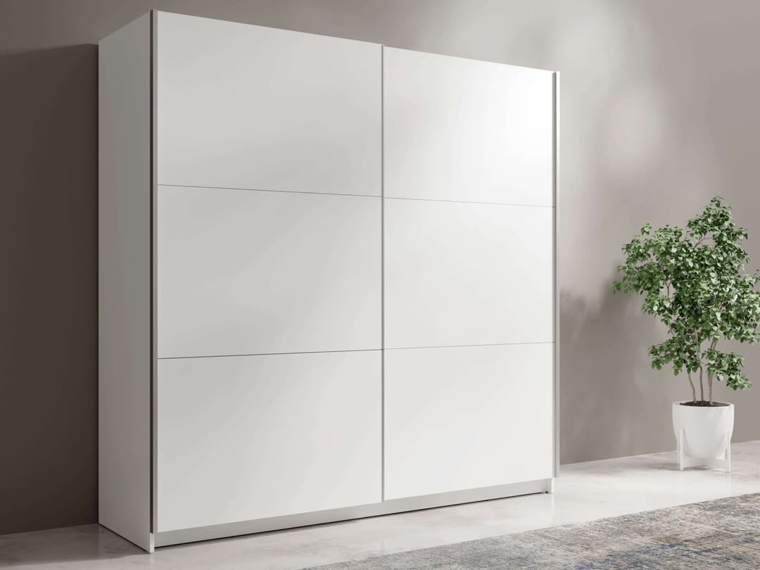 Home affaire Kleiderschrank Fresno | Weiß