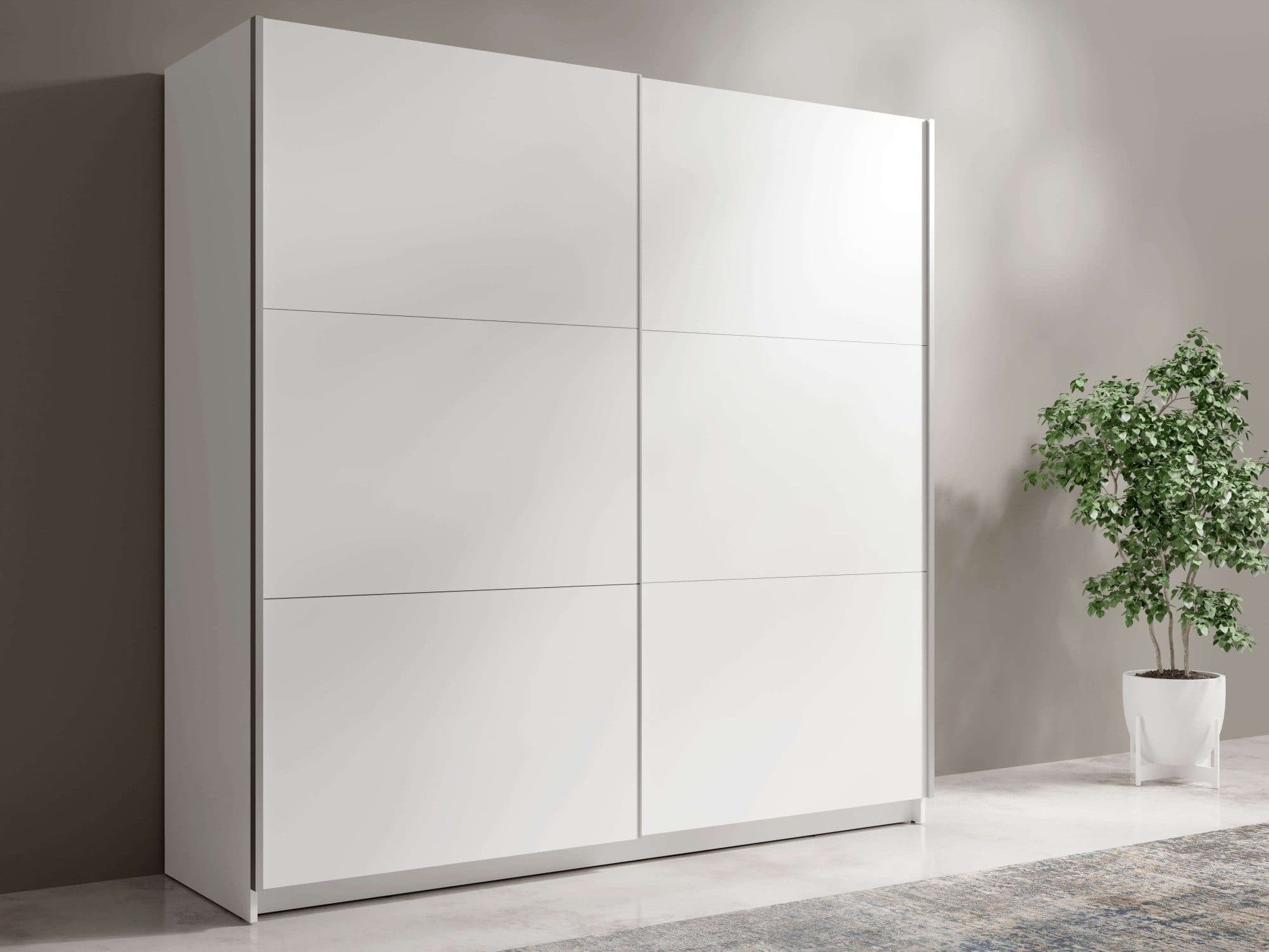 Home affaire Kleiderschrank Fresno | Weiß